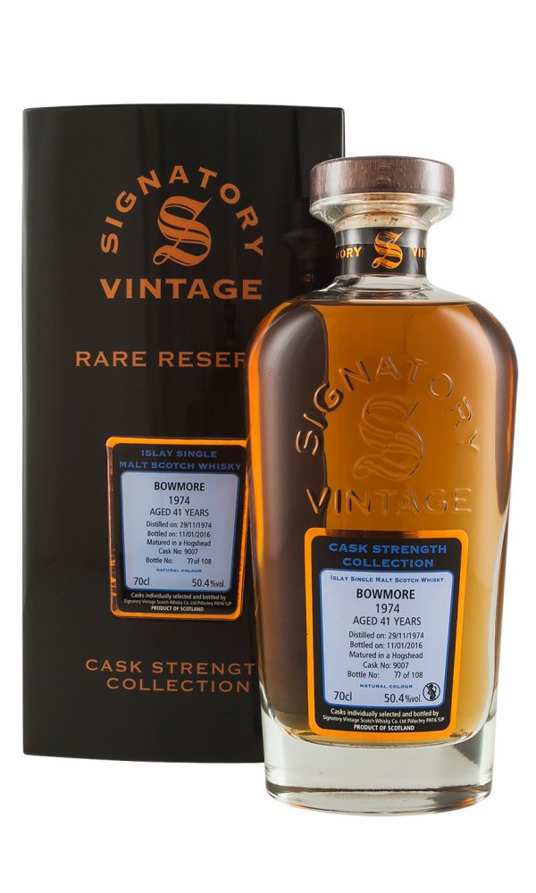 Bowmore 41 Year Old Signatory Cask Strength