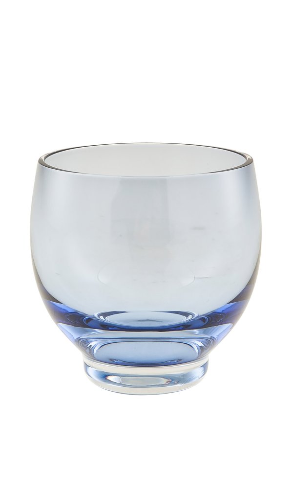 Blue Crystal Sake Cup