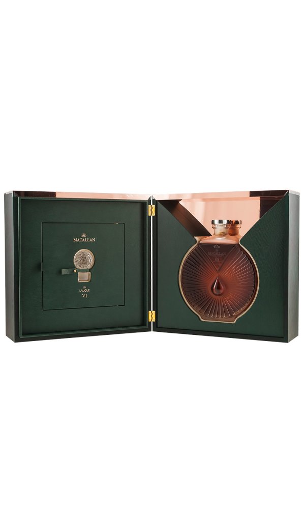 Macallan Lalique 6 65 Year Old (No Box)