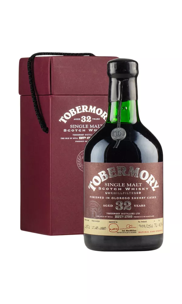 Tobermory 32 Year Old Oloroso Sherry Cask Tobermory 32 Year Old Oloroso Sherry Cask