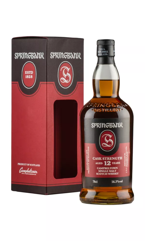 Springbank 12 Year Old Cask Strength 56.3% (2018 Release) Springbank 12 Year Old Cask Strength 56.3% (2018 Release)
