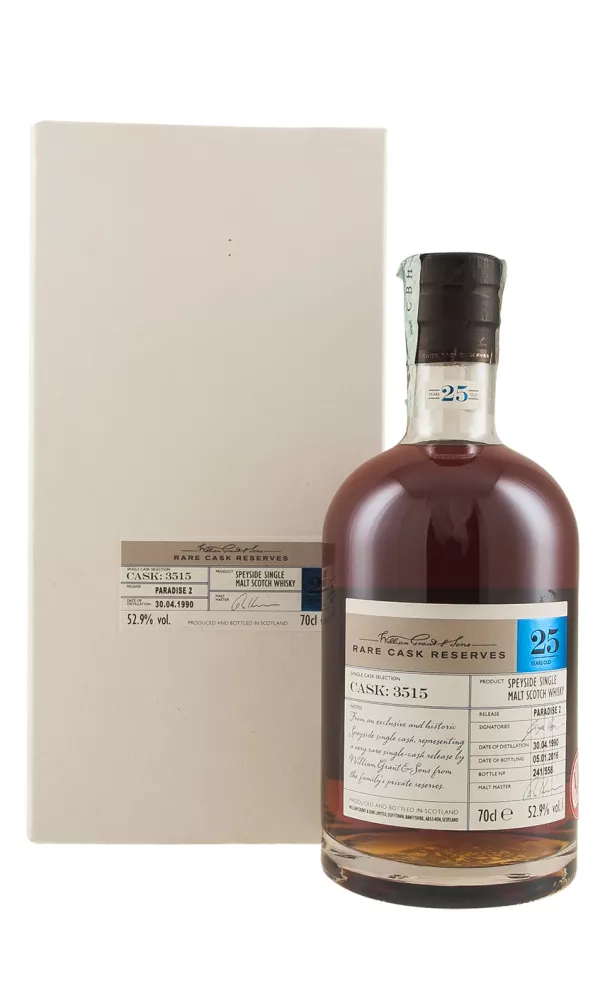 Speyside 25 Year Old Paradise Two Rare Cask Reserve Speyside 25 Year Old Paradise Two Rare Cask Reserve