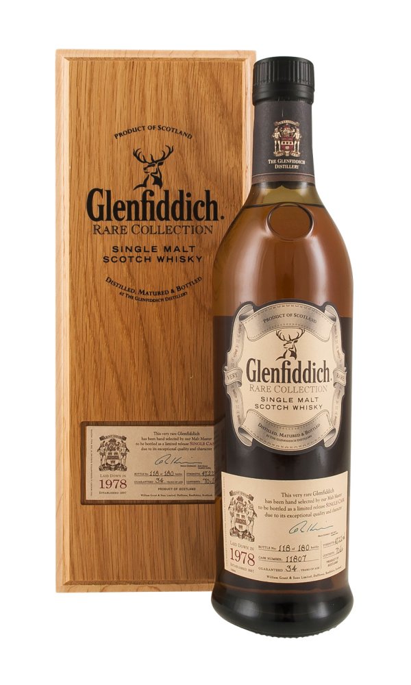 Glenfiddich 34 Year Old Rare Collection Cask 11807