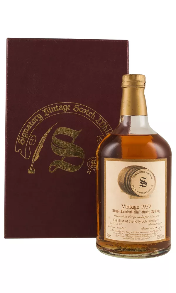 Killyloch 22 Year Old Signatory Killyloch 22 Year Old Signatory