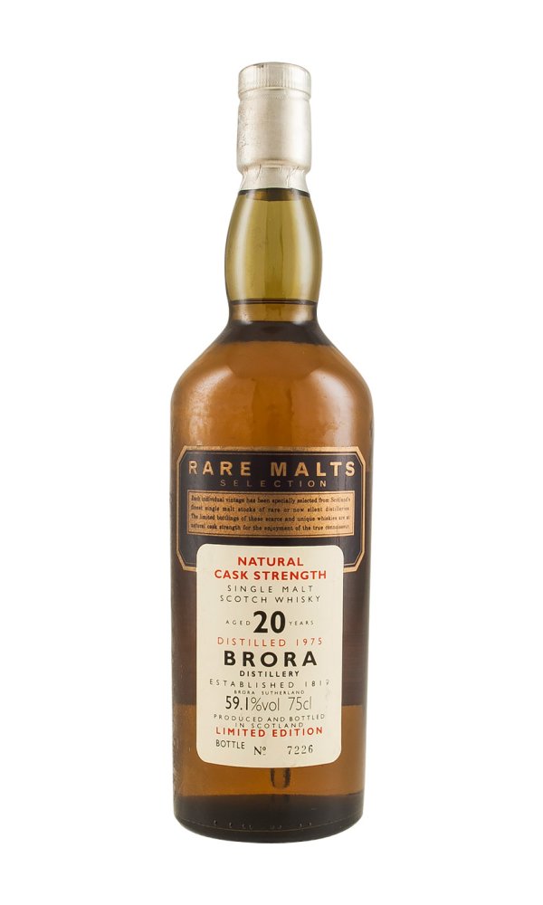 Brora 20 Year Old Rare Malts