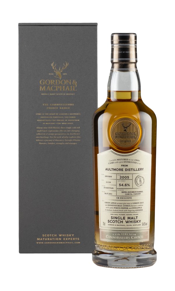 Aultmore 15 Year Old Connoisseurs Choice Gordon & MacPhail