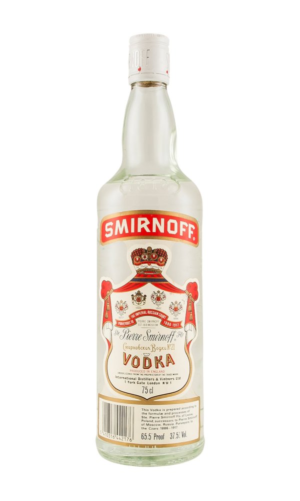 Smirnoff Red Label c. 1970s Vodka