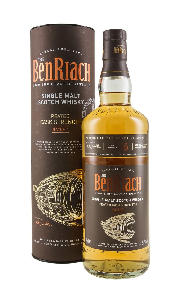Benriach Cask Strength Peated Batch 1