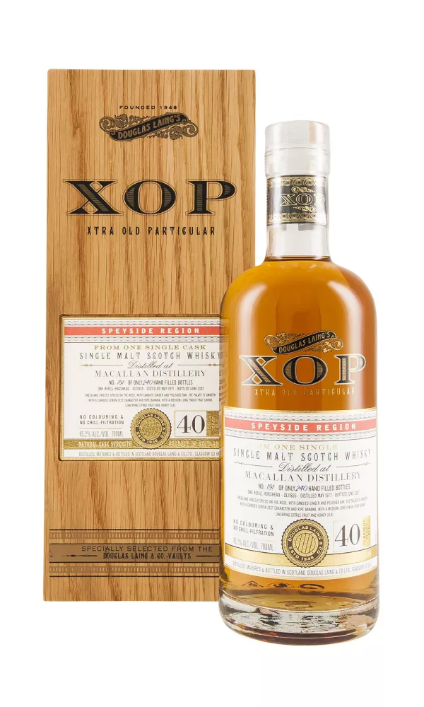 Macallan 40 Year Old Xtra Old Particular Macallan 40 Year Old Xtra Old Particular