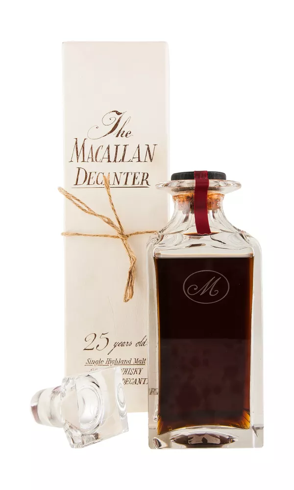 Macallan 25 Year Old Decanter Macallan 25 Year Old Decanter