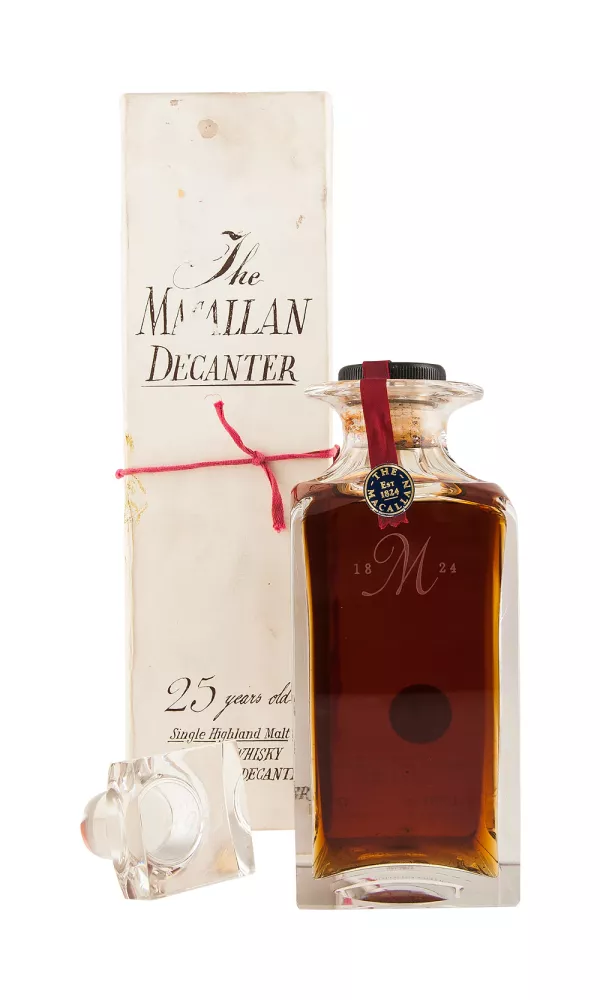 Macallan 25 Year Old Decanter Macallan 25 Year Old Decanter