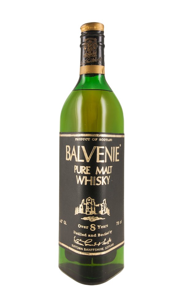 Balvenie 8 Year Old Triangular Bottle c. 1970s