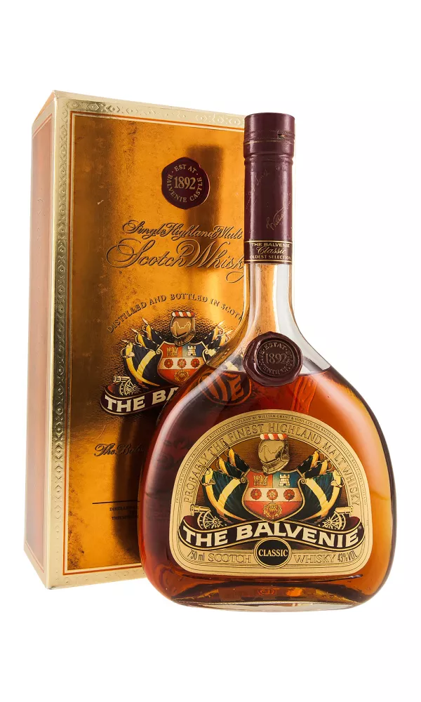 Balvenie Classic Flat Bottle c. 1980s Balvenie Classic Flat Bottle c. 1980s