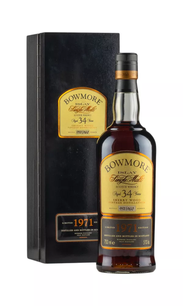Bowmore 34 Year Old Sherry Wood Bowmore 34 Year Old Sherry Wood