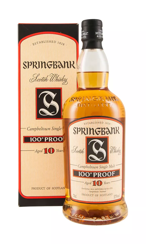 Springbank 10 Year Old 100 Proof c. Early 2000s Springbank 10 Year Old 100 Proof c. Early 2000s