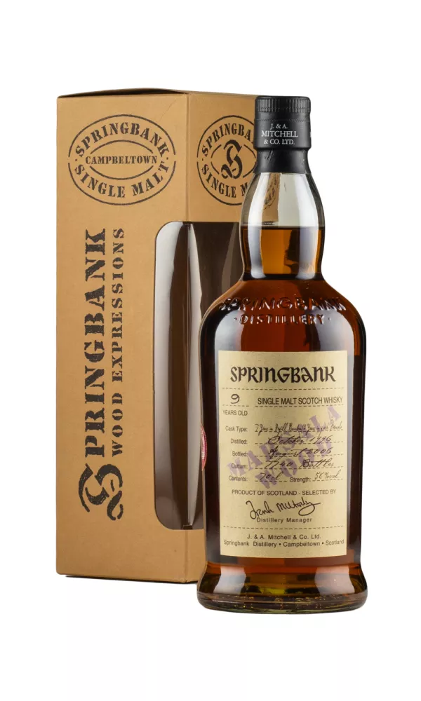 Springbank 9 Year Old Marsala Wood Springbank 9 Year Old Marsala Wood