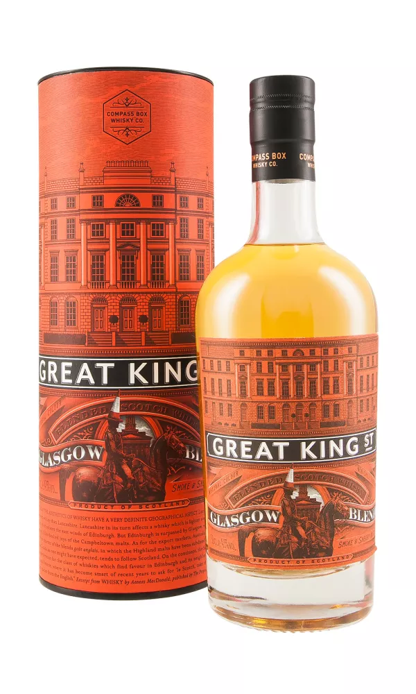 Compass Box Great King Street Glasgow Blend 50cl Compass Box Great King Street Glasgow Blend 50cl
