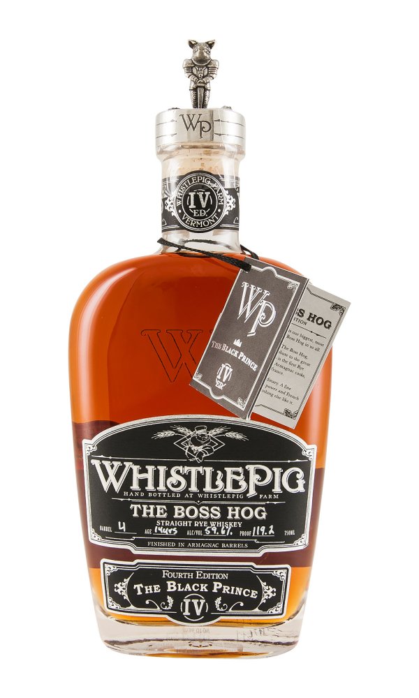 WhistlePig 14 Year Old The Boss Hog The Black Prince