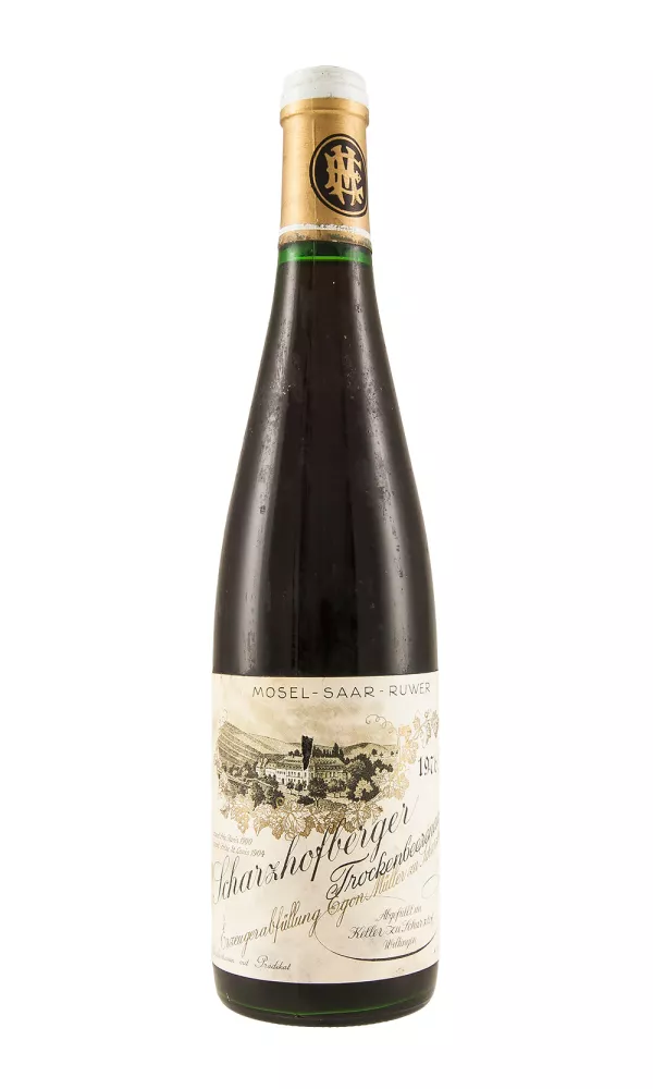 Egon Muller Scharzhofberger Riesling Trockenbeerenauslese Egon Muller Scharzhofberger Riesling Trockenbeerenauslese