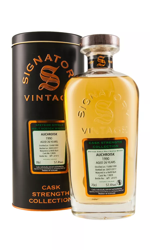 Auchroisk 26 Year Old Signatory Cask Strength Auchroisk 26 Year Old Signatory Cask Strength