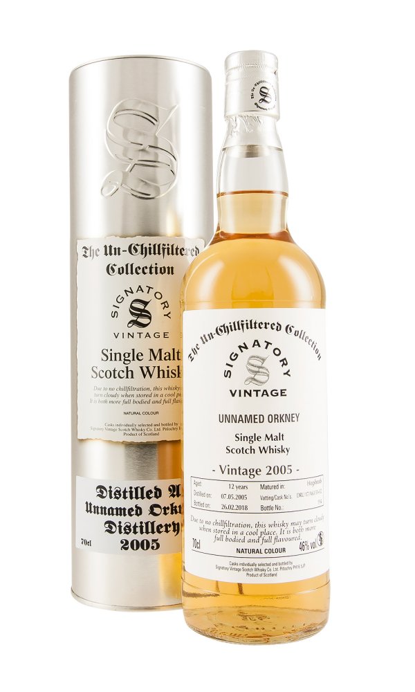 Orkney 12 Year Old Signatory Un-Chillfiltered