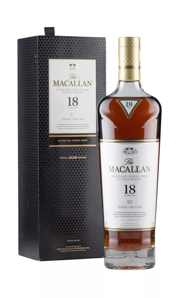 Macallan 18 Year Old Sherry Oak (2018 Release) Macallan 18 Year Old Sherry Oak (2018 Release)