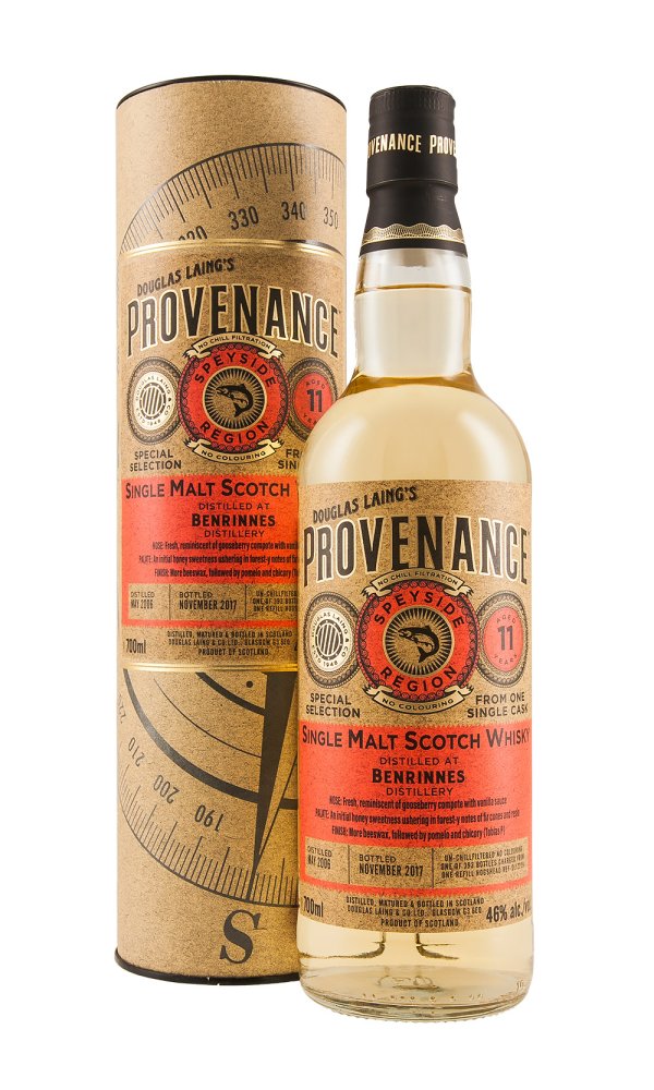 Benrinnes 11 Year Old Provenance