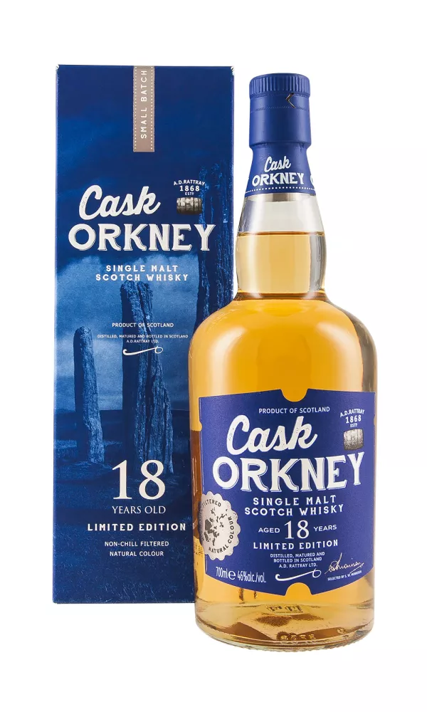 Cask Orkney 18 Year Old A D Rattray Cask Orkney 18 Year Old A D Rattray