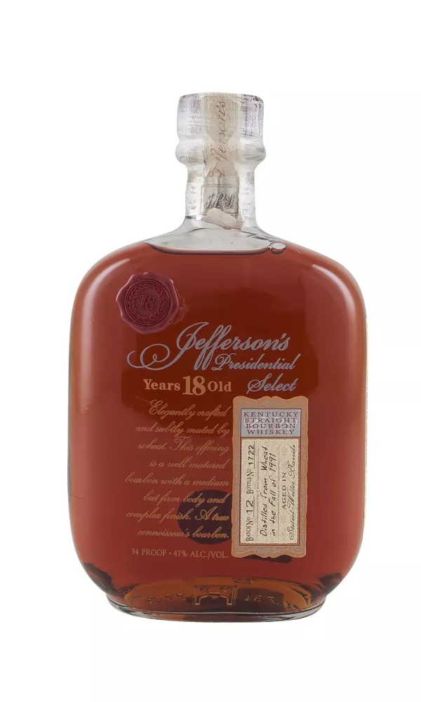 Jefferson`s 18 Year Old Presidential Select Batch 12 Jefferson`s 18 Year Old Presidential Select Batch 12