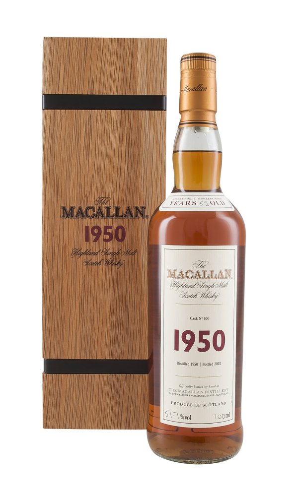 Macallan Fine and Rare 52 Year Old Cask 600