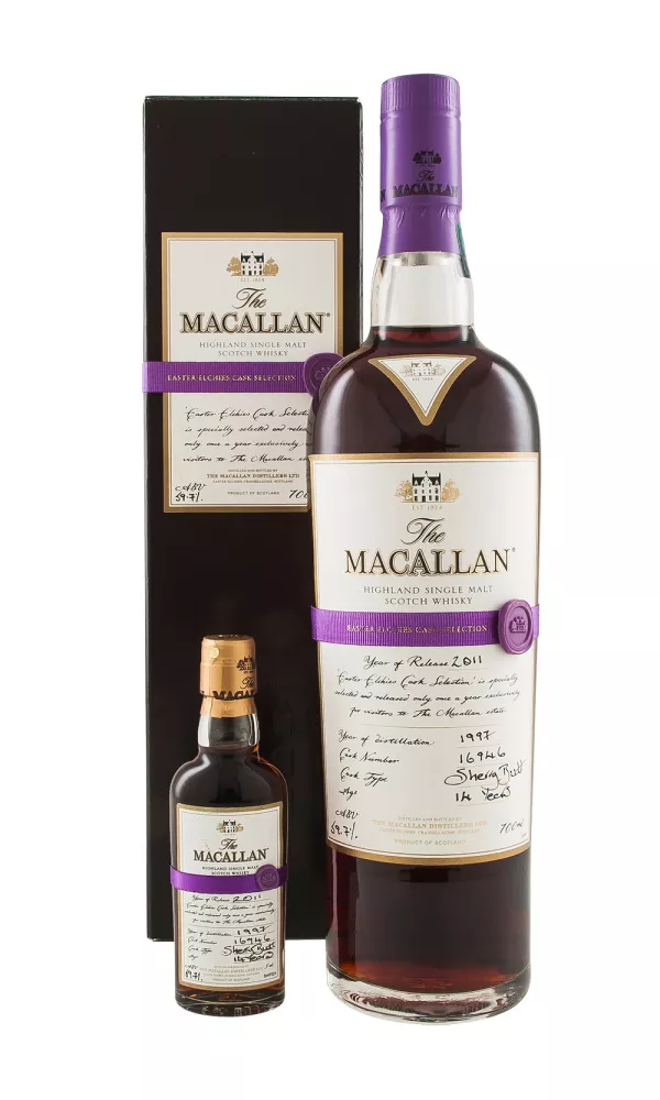 Macallan 14 Year Old Easter Elchies 2011 Plus Miniature Macallan 14 Year Old Easter Elchies 2011 Plus Miniature