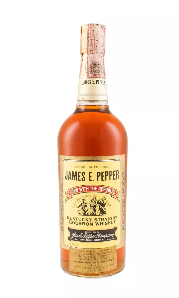 James E Pepper Bourbon c. 1970s James E Pepper Bourbon c. 1970s