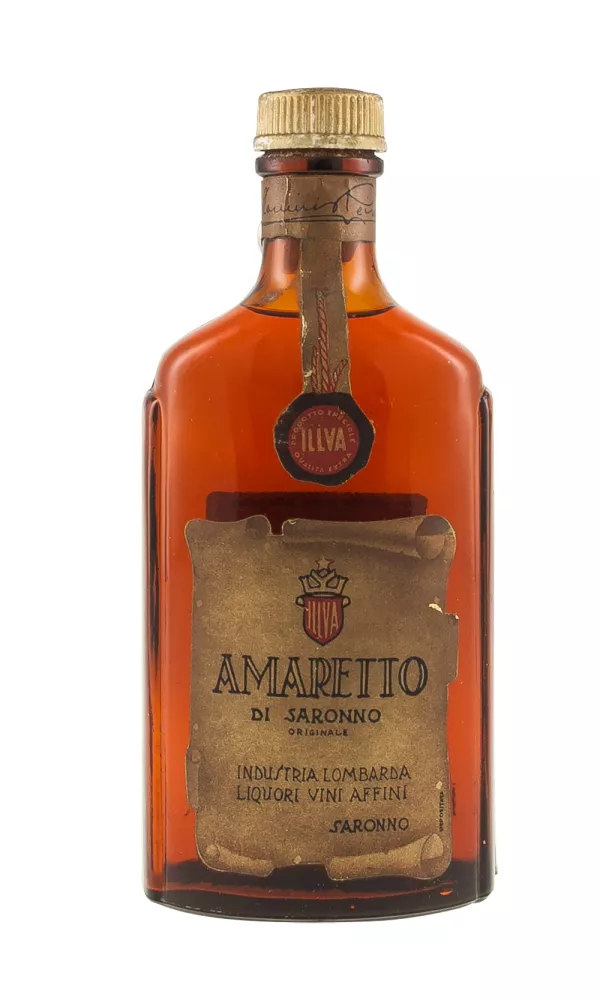 Illva Amaretto di Saronno c. 1970s Illva Amaretto di Saronno c. 1970s