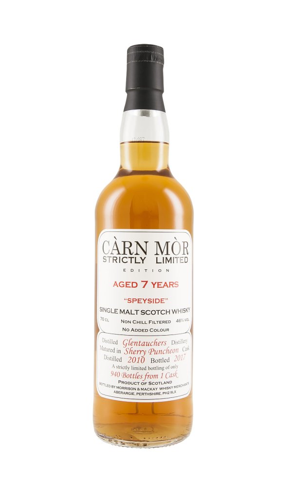Glentauchers 7 Year Old Carn Mor Strictly Limited