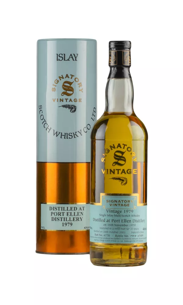 Port Ellen 23 Year Old Cask #6770 Signatory Port Ellen 23 Year Old Cask #6770 Signatory
