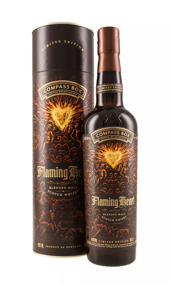 Compass Box Flaming Heart 2018 Release Compass Box Flaming Heart 2018 Release