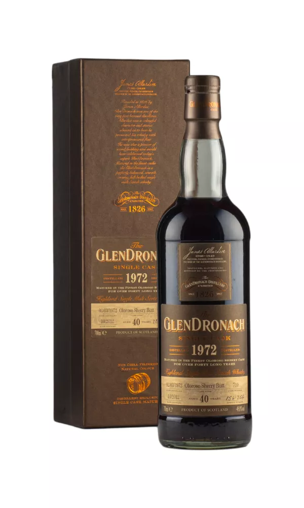 Glendronach 40 Year Old Oloroso Butt Cask 710 Batch 7 Glendronach 40 Year Old Oloroso Butt Cask 710 Batch 7