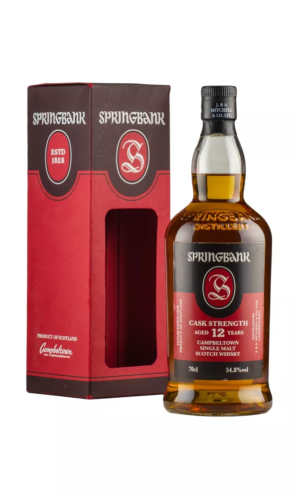 Springbank 12 Year Old Cask Strength 54.8% (2018 Release) Springbank 12 Year Old Cask Strength 54.8% (2018 Release)