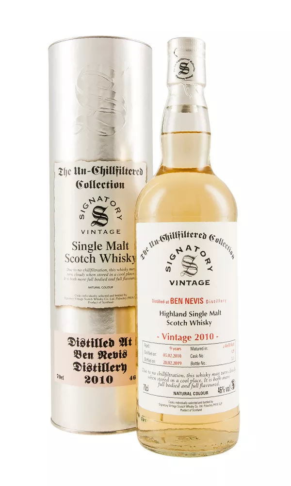 Ben Nevis 9 Year Old Signatory Un-Chillfiltered Ben Nevis 9 Year Old Signatory Un-Chillfiltered