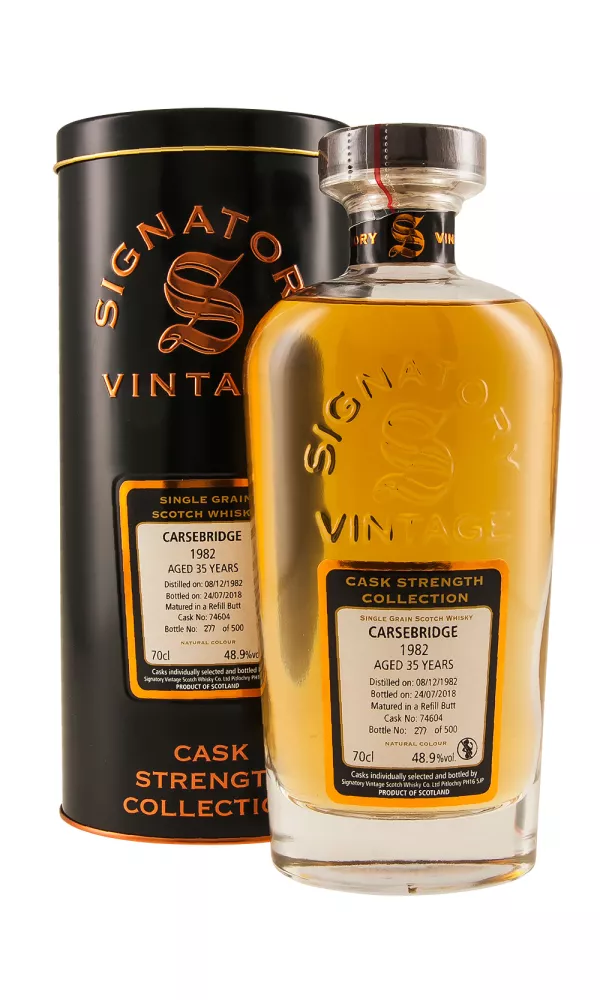 Carsebridge 35 Year Old Signatory Cask Strength Carsebridge 35 Year Old Signatory Cask Strength