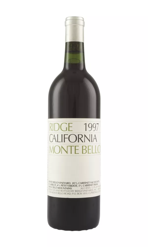Ridge Monte Bello Cabernet Sauvignon Ridge Monte Bello Cabernet Sauvignon
