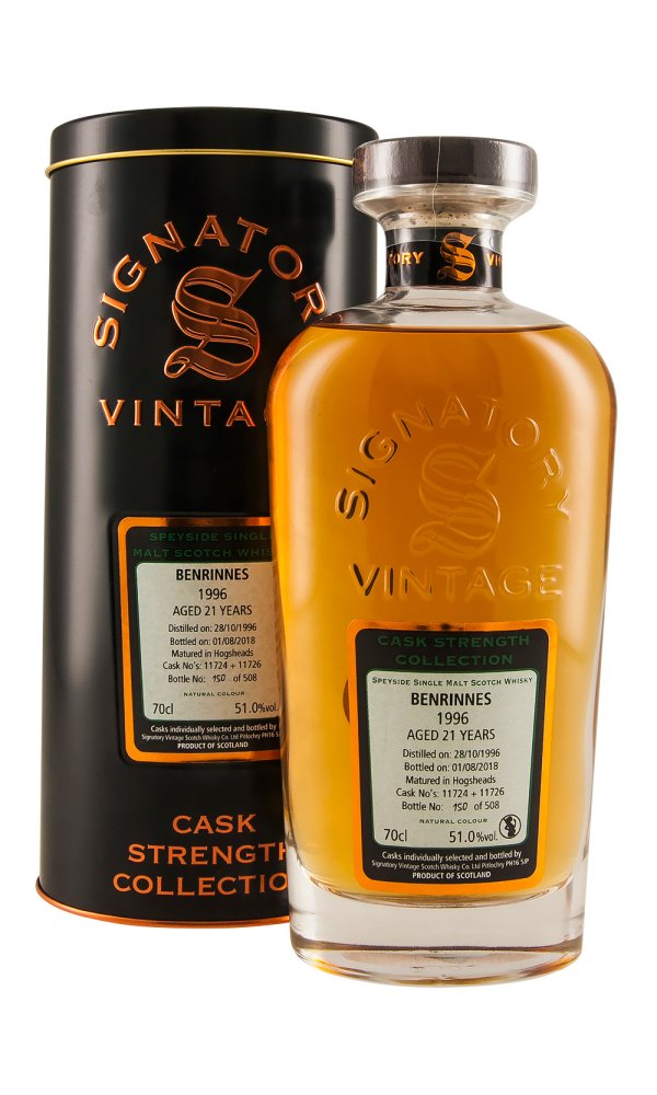 Benrinnes 21 Year Old Signatory Cask Strength