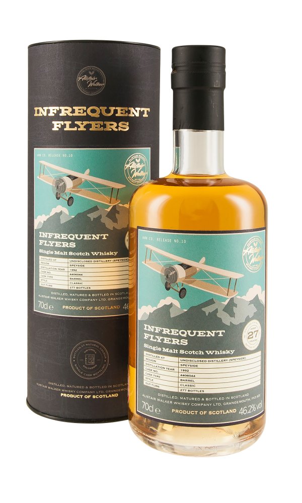 Undisclosed Speyside 27 Year Old Infrequent Flyers