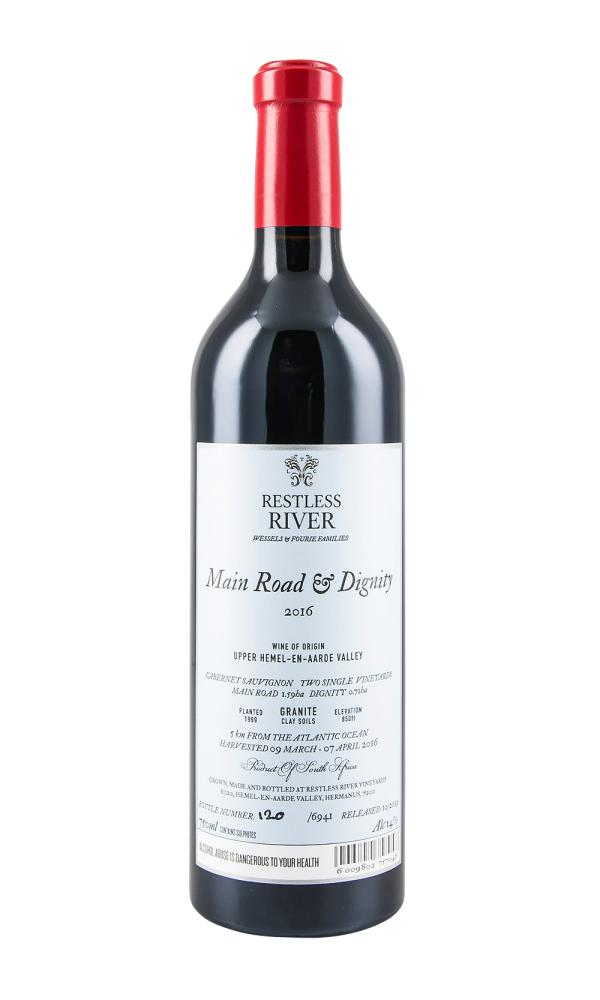 Restless River Main Road and Dignity Cabernet Sauvignon