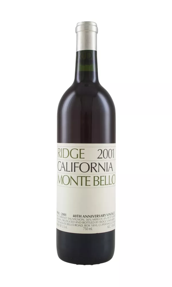 Ridge Monte Bello Cabernet Sauvignon Ridge Monte Bello Cabernet Sauvignon