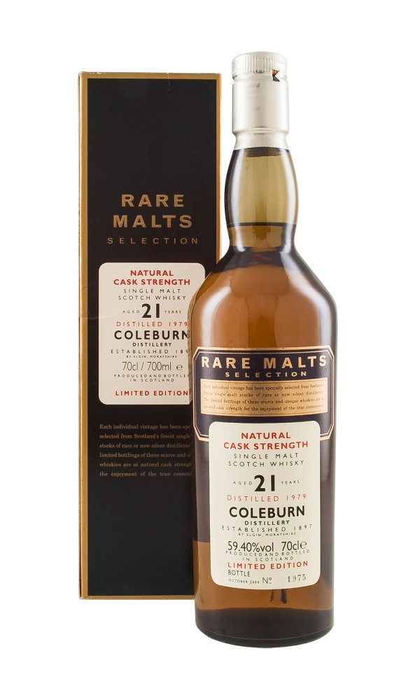 Coleburn 21 Year Old Rare Malts