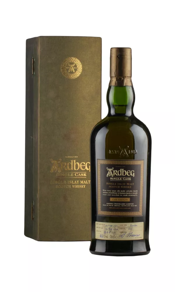Ardbeg 32 Year Old Single Cask 866 Oddbins Bottling Ardbeg 32 Year Old Single Cask 866 Oddbins Bottling