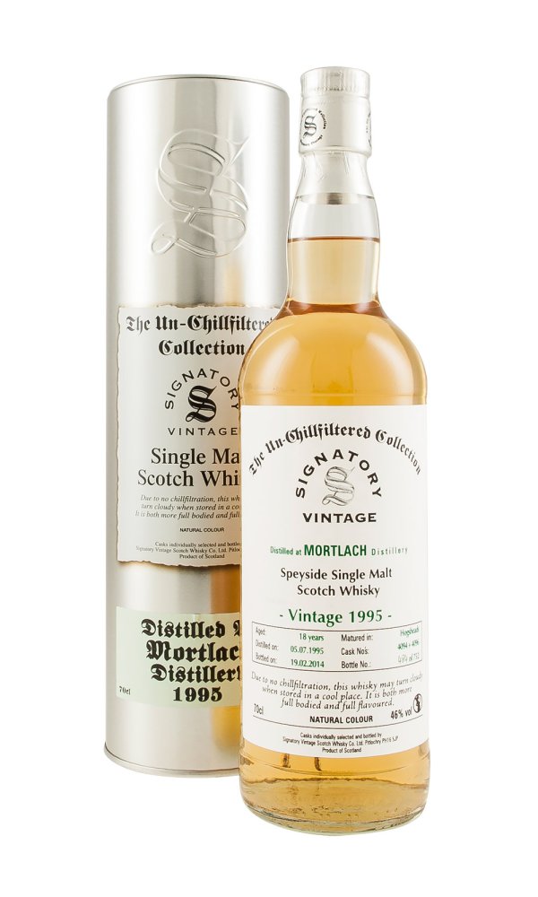 Mortlach 18 Year Old Signatory Unchillfiltered Collection