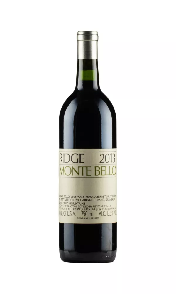 Ridge Monte Bello Cabernet Sauvignon Ridge Monte Bello Cabernet Sauvignon