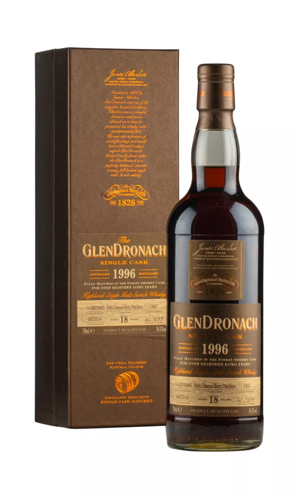 Glendronach 18 Year Old Cask 1487 Batch 10 Glendronach 18 Year Old Cask 1487 Batch 10